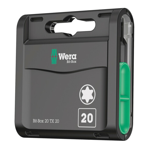 Wera Bit-Box 20 TX, TX 20x25mm, 20pz.