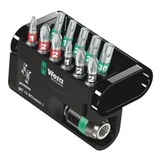 Wera Bit-Check 12 BiTorsion 1, 12pz.