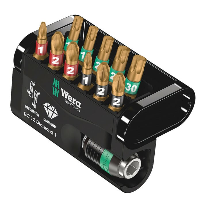 Wera Bit-Check 12 Diamond 1, 12-teilig