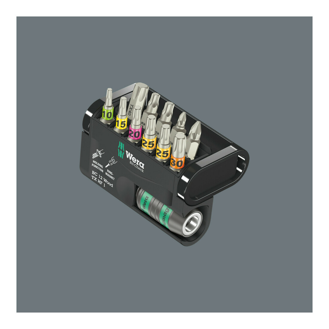 Wera Bit-Check 12 Legno TX HF 1