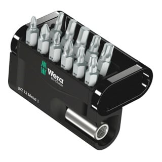 Wera Bit-Check 12 Metal 1, 12-teilig