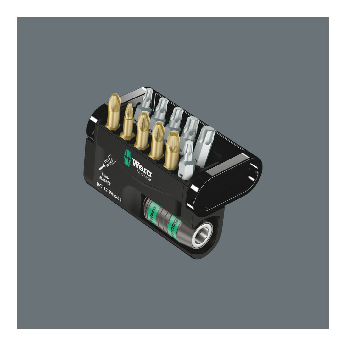 Wera Bit-Check 12 Wood 1 SB, 12-teilig