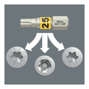 Wera Bit-Check 30 Legno TX HF 1-4