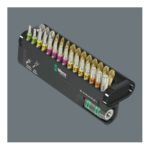 Wera Bit-Check 30 Legno TX HF 1