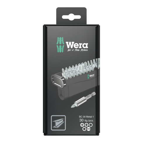 Wera Bit-Check 30 Metal 1 SB, 30pz.