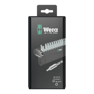 Wera Bit-Check 30 TX Universal 1 SB, 30pz.