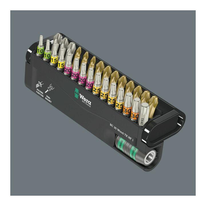 Wera Bit-Check 30 Wood TX HF 1, 30-teilig