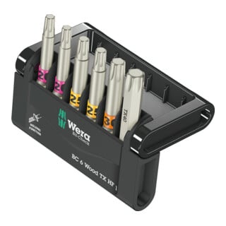 Wera Bit-Check 6 Wood TX HF 1, 6-teilig