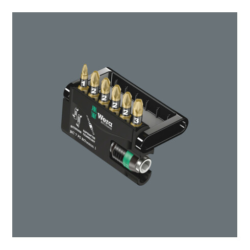 Wera Bit-Check 7 PZ BiTorsion 1, 7-teilig