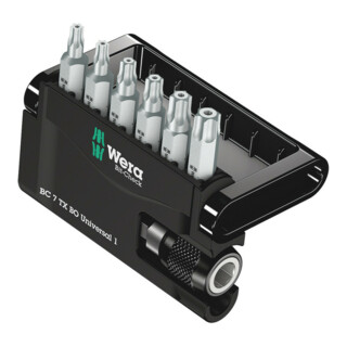 Wera Bit-Check 7 TX BO Universal 1, 7-teilig