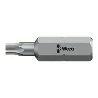 Wera Bit dur 1/4" DIN 3126 C6,3 T15x25mm avec trou