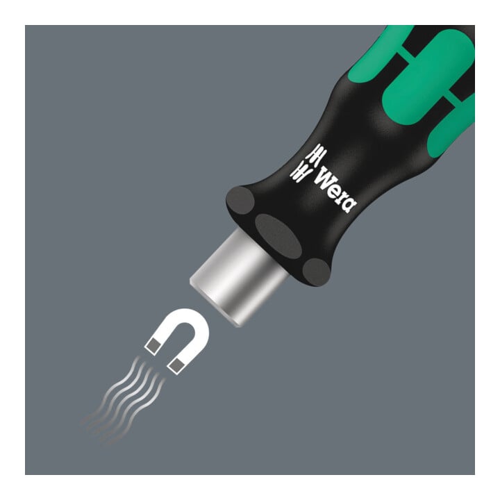 Wera Bit-Handhalter 1/4" 78mm ergonomisch magnetisch
