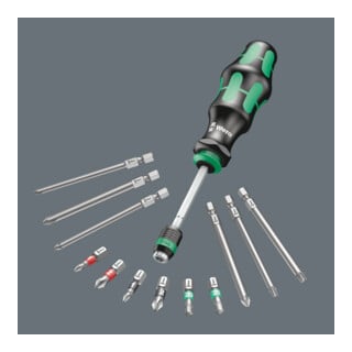 Wera Bit-Handhalter Kompakt 20 Tool Finder 2 Tasche, 13-teilig