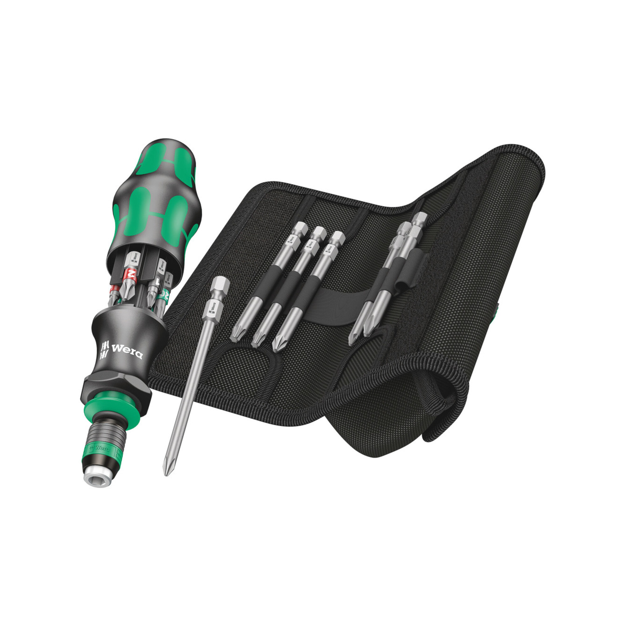 Wera Bit-Handhalter Kompakt 20 Tool Finder 2 Tasche, 13-teilig