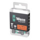 WERA Bit Impaktor per viti TX, 1/4" C 6,3 Set con 10pz., Impronta TX: TX20-1