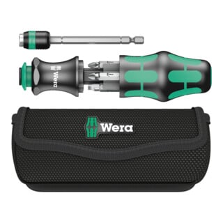 Wera Bit-Magazinschrauber KK 20 RA-R 6-teilig in Tasche Toolfinder