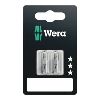 Wera Bit PH Größe 3 (851/1 Z SB), Länge 25mm, 1/4", 2 Stück