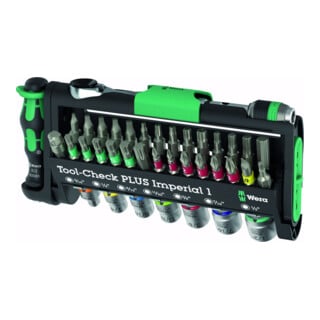 Wera Bit-Satz Tool-CheckPlus 39-teilig Imperial