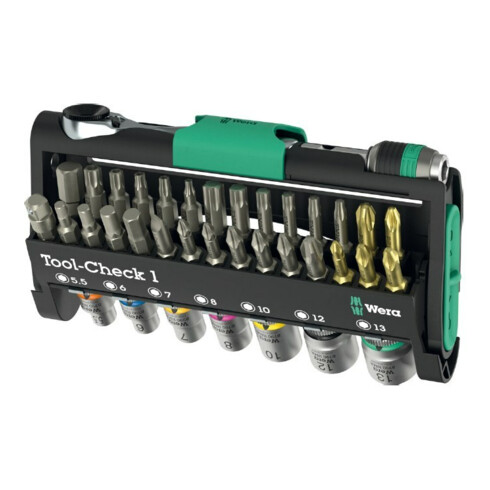 Wera Bit-Set Tool-Check 38 pièces