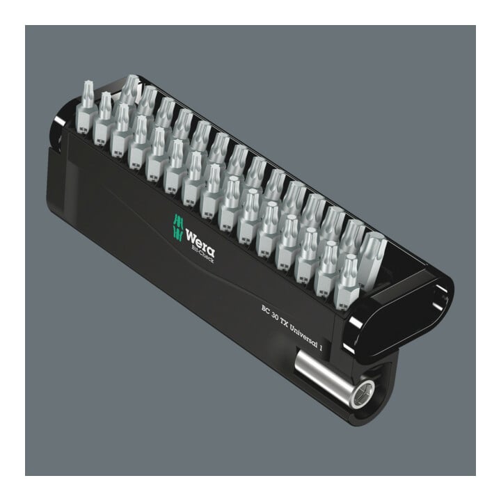 Wera Bit-Sortiment, Bit-Safe Classic 8, 31-teilig