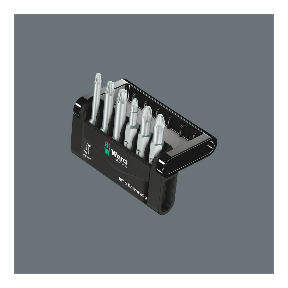 Wera Bit-Sortiment, Mini-Check Phillips, Pozidriv, TX, 50 mm