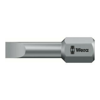 Wera Bit Torsion 1/4" DIN 3126 C6,3 Schlitz 5,5x0,8x25mm
