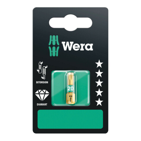 Wera 867/1 BDC SB Torx-Bit, Länge 25mm