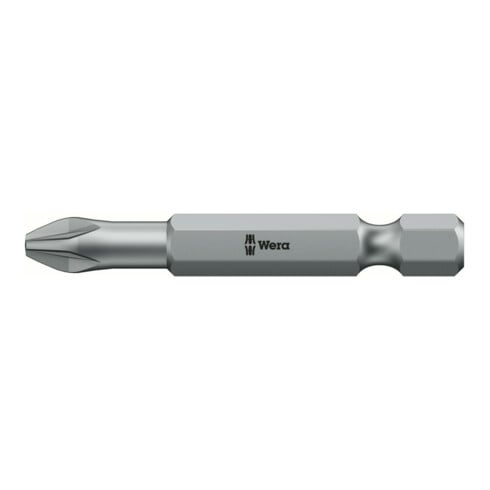 Wera Pozidriv Torsiebit, L50 mm, 1/4" aandrijving, voor hout