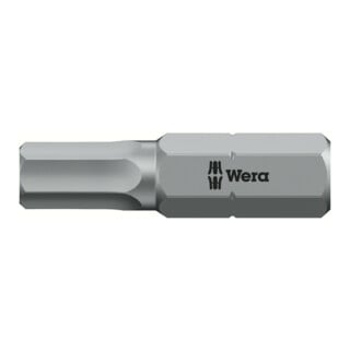 Wera Bit zähhart 1/4" DIN 3126 C6,3 Innensechskant 5x25mm