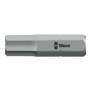 Wera Bit zähhart 1/4" DIN 3126 C6,3 Innensechskant 6x25mm