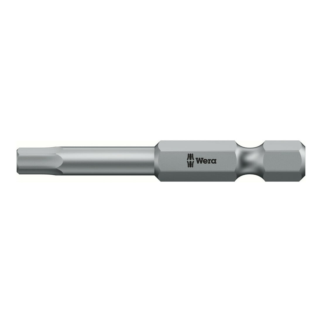 Wera Bit zähhart 1/4" DIN 3126 E6,3 Innensechskant 3x50mm
