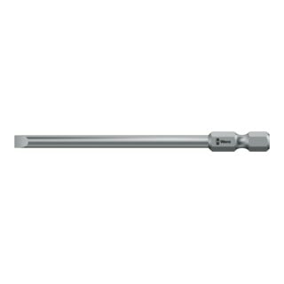 Wera Bit zähhart 1/4" DIN 3126 E6,3 Schlitz 4x0,8x50mm