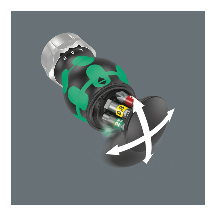 Wera Bits Hand Holder Kraftform Compact Stubby Magazine RA 1
