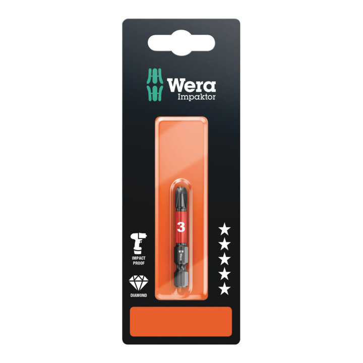 Wera Bitset 851/4 IMP DC PH3x50mm
