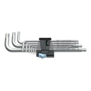 Wera Brugole 3950/9 Hex-Plus Stainless 1 SB, metriche, acciaio inox, 9pz.-1