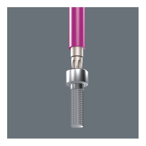 Wera Brugole 3967/9 TX SXL Multicolour HF Stainless 1 con funzione di fermo, acciaio inox, 9pz.