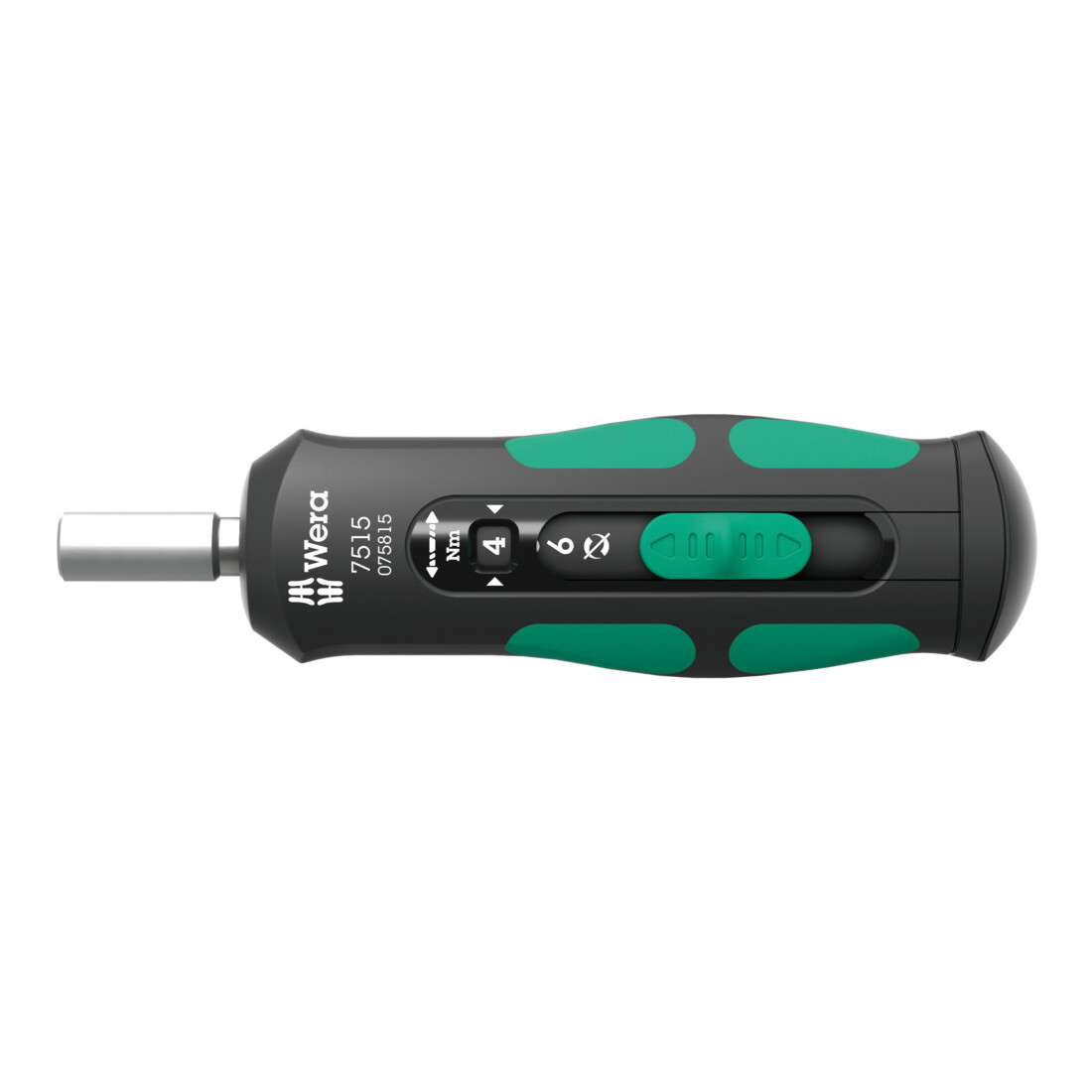 Wera Cacciavite dinamometrico Kraftform Safe-Torque Speed 7515, 2-6 Nm, 1/4"x2,0 Nmx3,0 Nmx4,0 Nmx5,0 Nmx6,0 Nmx147.5mm