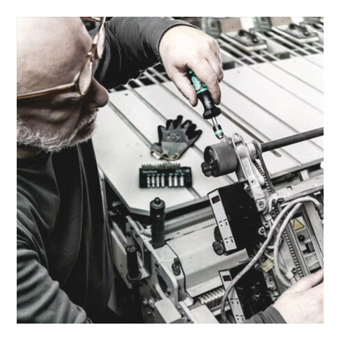 Wera Cacciavite dinamometrico regolabile Serie 7400 Kraftform con mandrino a cambio rapido Rapidaptor