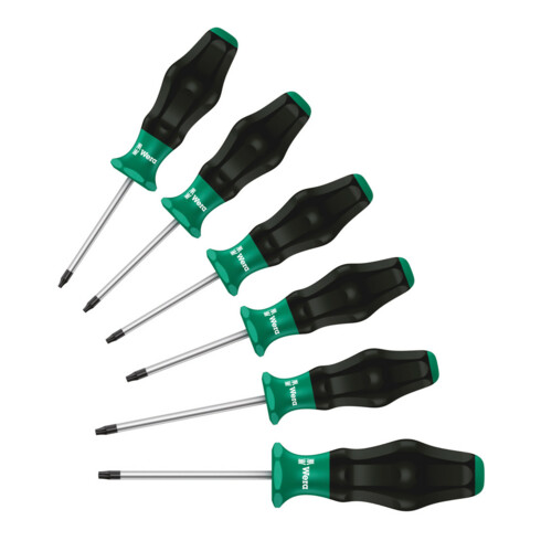 Wera Cacciaviti per viti TORX 1367/6 Kraftform Comfort, 6pz.