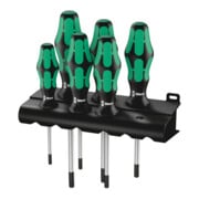 Wera Cacciaviti TX 367/6 Kraftform Plus TX + rack, 6pz.
