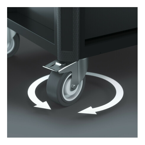 Wera Carrello da officina 9700 Tool Rebel 1