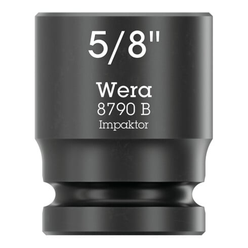 Wera Chiave a bussola 8790 B Impaktor, attacco da 3/8", 5/8"x30mm