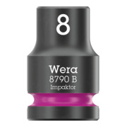 Wera Chiave a bussola 8790 B Impaktor, attacco da 3/8", 8x30mm