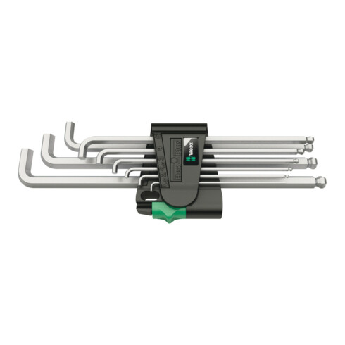 Wera Chiavi maschio piegate esagono 950 (PKLS/9 SM N SB)
