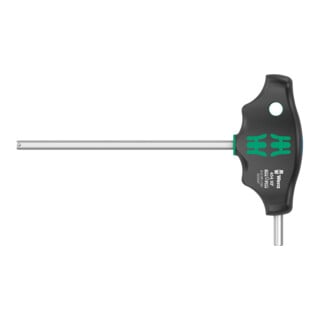 WERA Clé 6 pans, avec poignée en T, Hexagonal : 6mm