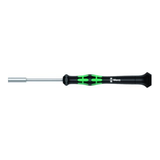Wera 2069 Clé à douille pour l'électronique, longueur 60 mm