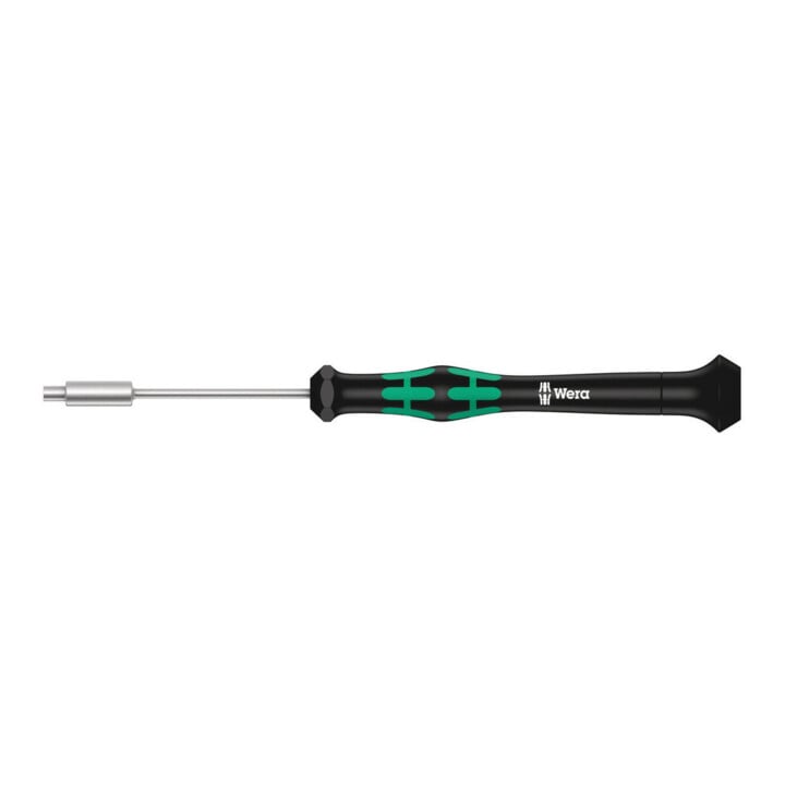 WERA Clé à douilles avec manche de précision Kraftform Micro 2,5 mm