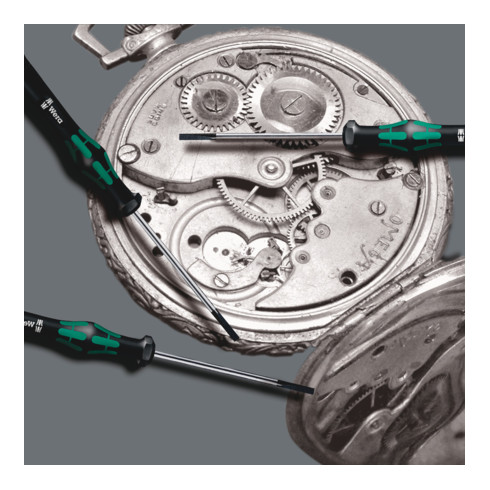 Wera 2069 Clé à douille pour l'électronique, longueur 60 mm
