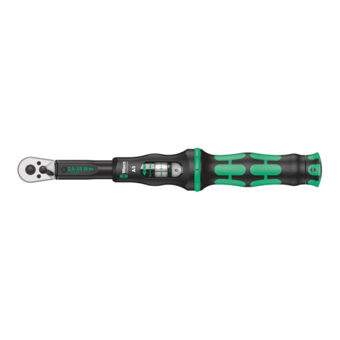 Wera Click-Torque A 5 draaimomentsleutel met omschakelratel, 2,5-25 Nm