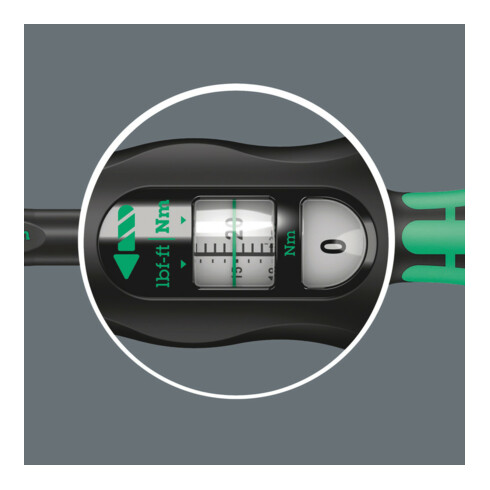 Wera Click-Torque B 2 momentsleutel met omkeerbare ratel, 3/8"